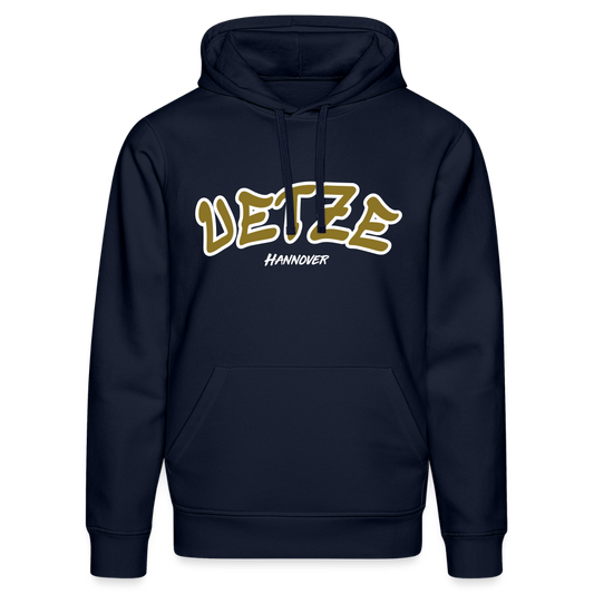Uetze Hannover Gold Unisex Bio-Hoodie Flex - French Navy