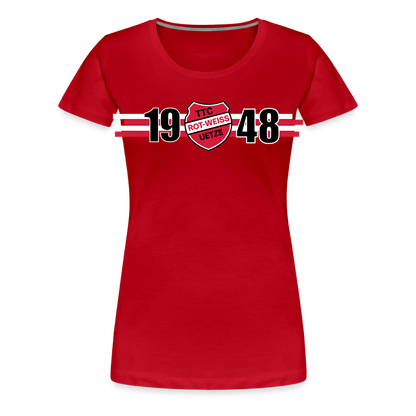 TTC RW Uetze Frauen Premium T-Shirt 1948 flex - Rot