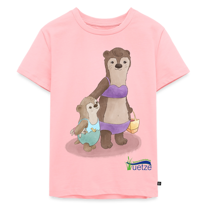 Naturbad Uetze Kinder T-Shirt "Ottermama" (98-140) - Rosa
