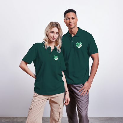 TSV Katensen Unisex Bio-Poloshirt - Glasiertes Grün