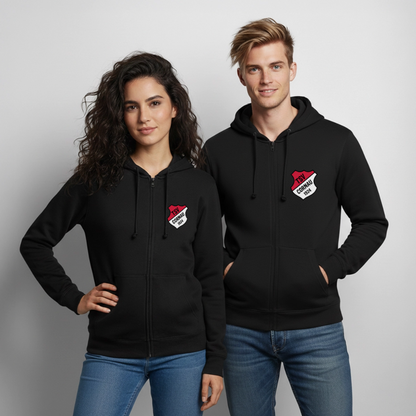 TSV Cornau Kapuzenjacke Logo flex - Schwarz