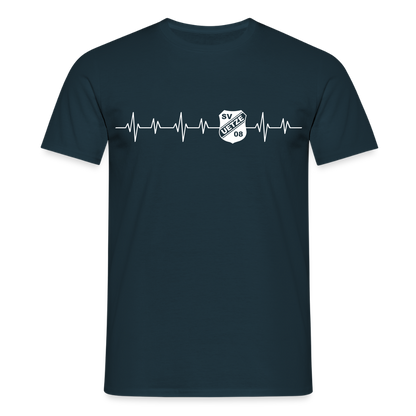 SV Uetze 09 Premium T-Shirt heartbeat - Navy