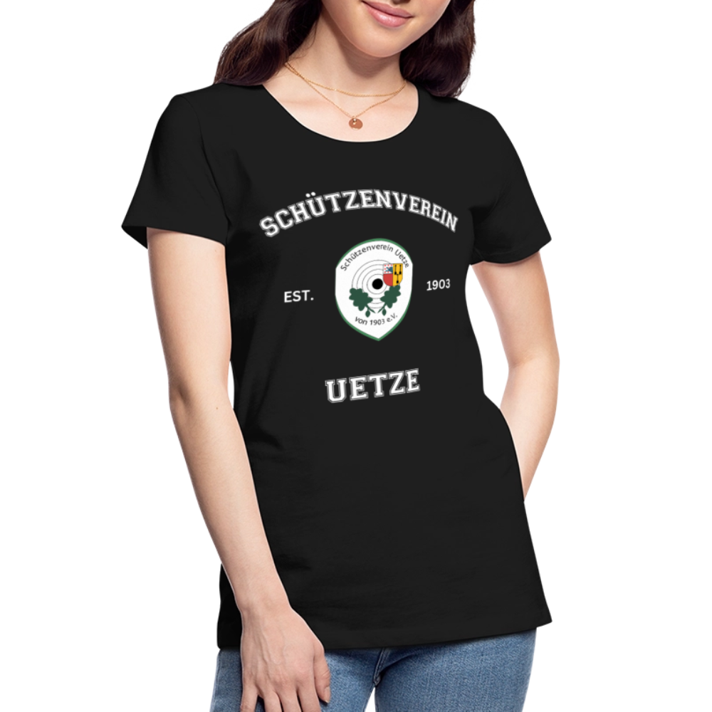 Schützenverein Uetze Frauen Collage T-Shirt - Schwarz