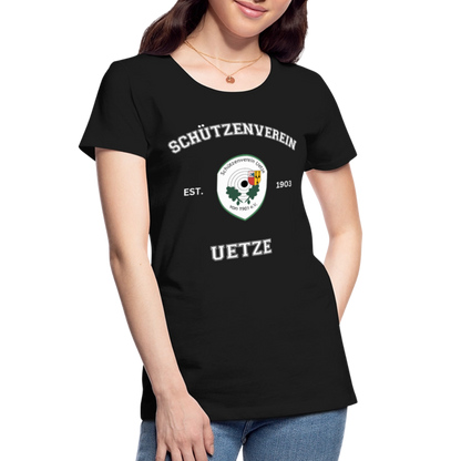 Schützenverein Uetze Frauen Collage T-Shirt - Schwarz