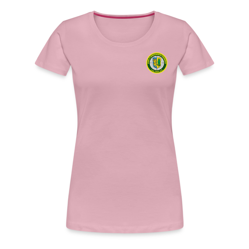 SSV Logo Frauen Premium T-Shirt - Hellrosa