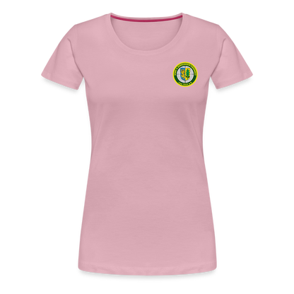 SSV Logo Frauen Premium T-Shirt - Hellrosa