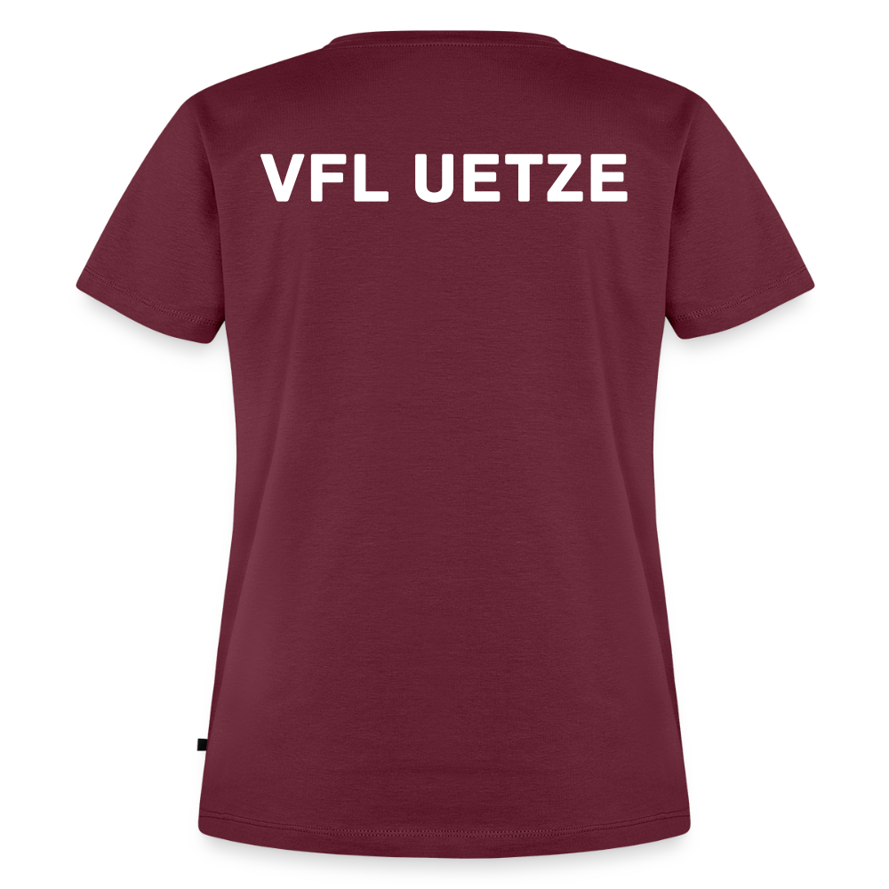 VfL Uetze Frauen Premium T-Shirt - Burgunderrot