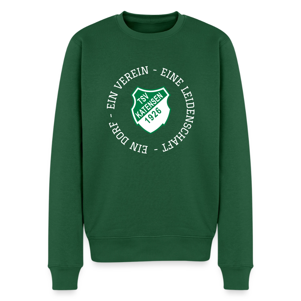 TSV Katensen "Ein Dorf" Premium Pullover - Flaschengrün