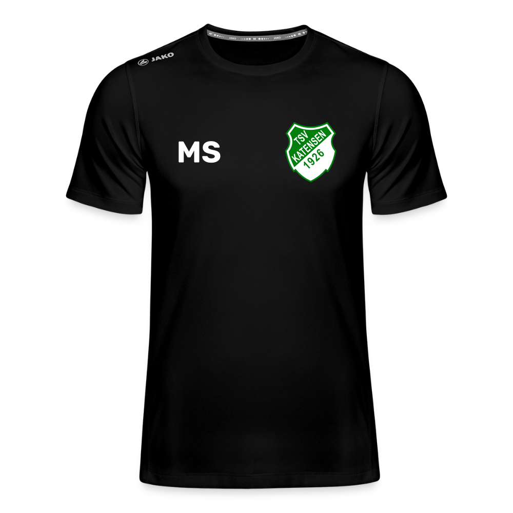 TSV Katensen JAKO Funktions-T-Shirt Run 2.0 (personalisierbar) - Schwarz