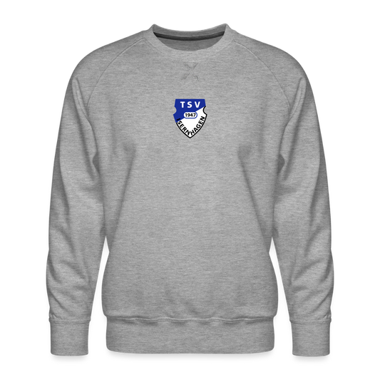 TSV Isernhagen Premium Pullover Logo flex - Grau meliert