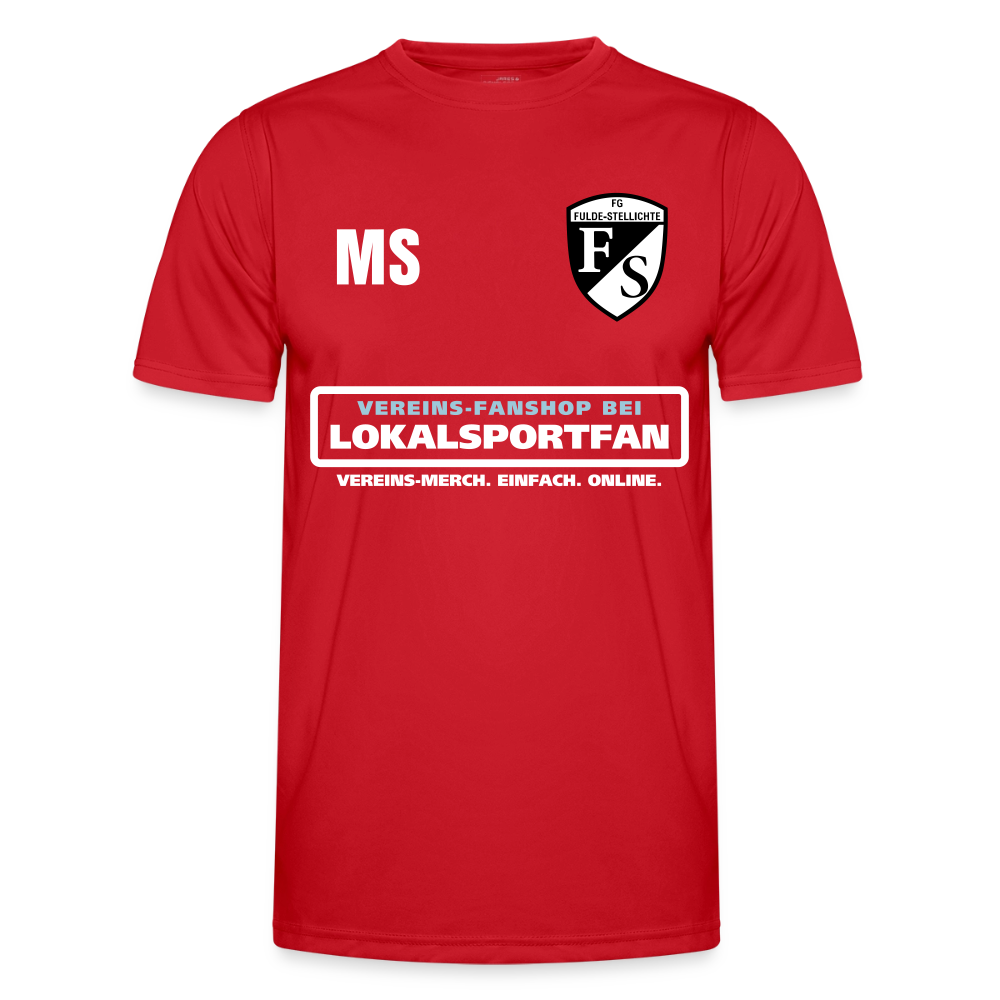 Trainingsshirt / Aufwärmshirt FG Fulde Stellichte personalisiert - Rot
