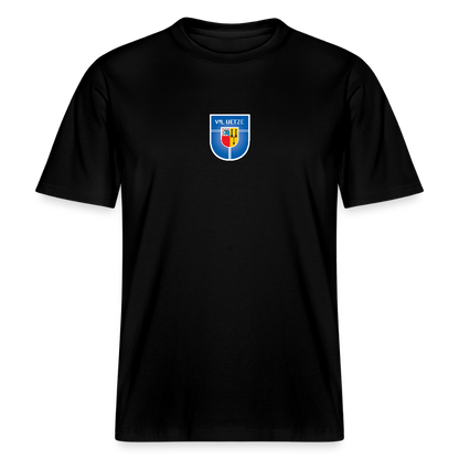 VfL Uetze Relaxed Fit Unisex Bio-T-Shirt (schwer) - Schwarz