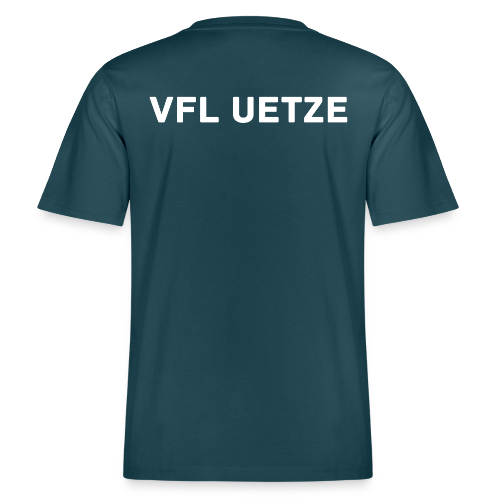 VfL Uetze Relaxed Fit Unisex Bio-T-Shirt (schwer) - Dunkles Petrol
