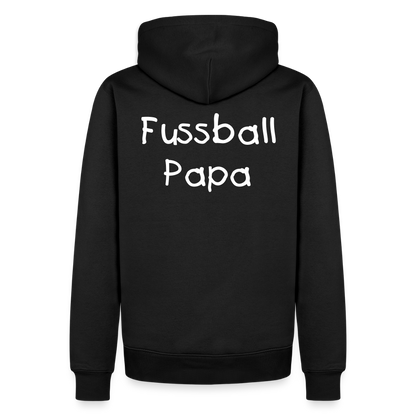 Fussball Papa - Wir sind ein TEAM Fulde Unisex Hoodie - Schwarz