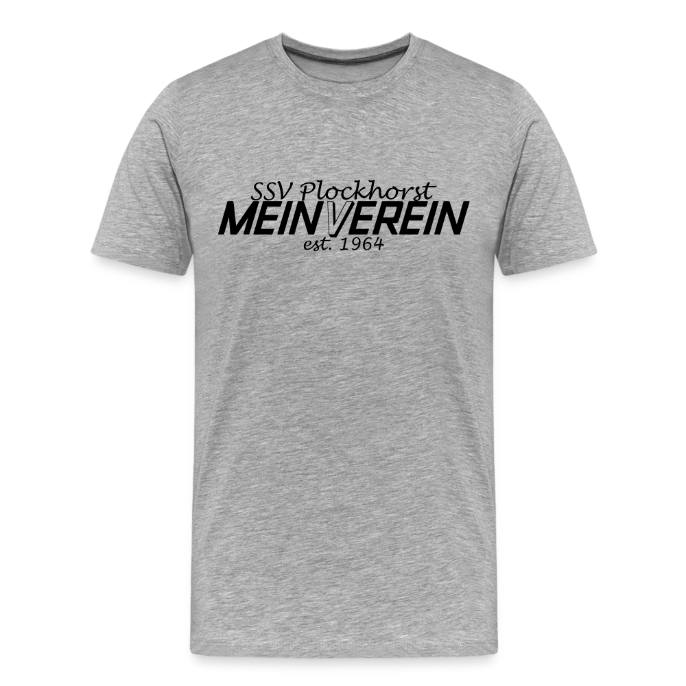 SSV Plockhorst Bio T-Shirt Mein Verein flex - Grau meliert