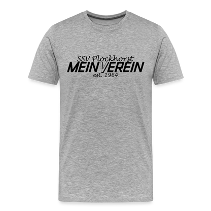 SSV Plockhorst Bio T-Shirt Mein Verein flex - Grau meliert