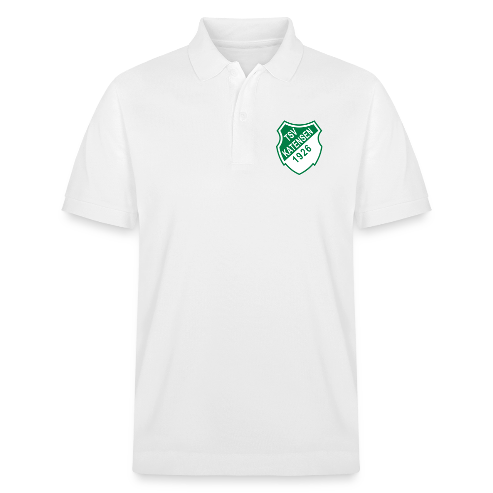 TSV Katensen Unisex Bio-Poloshirt - Weiß