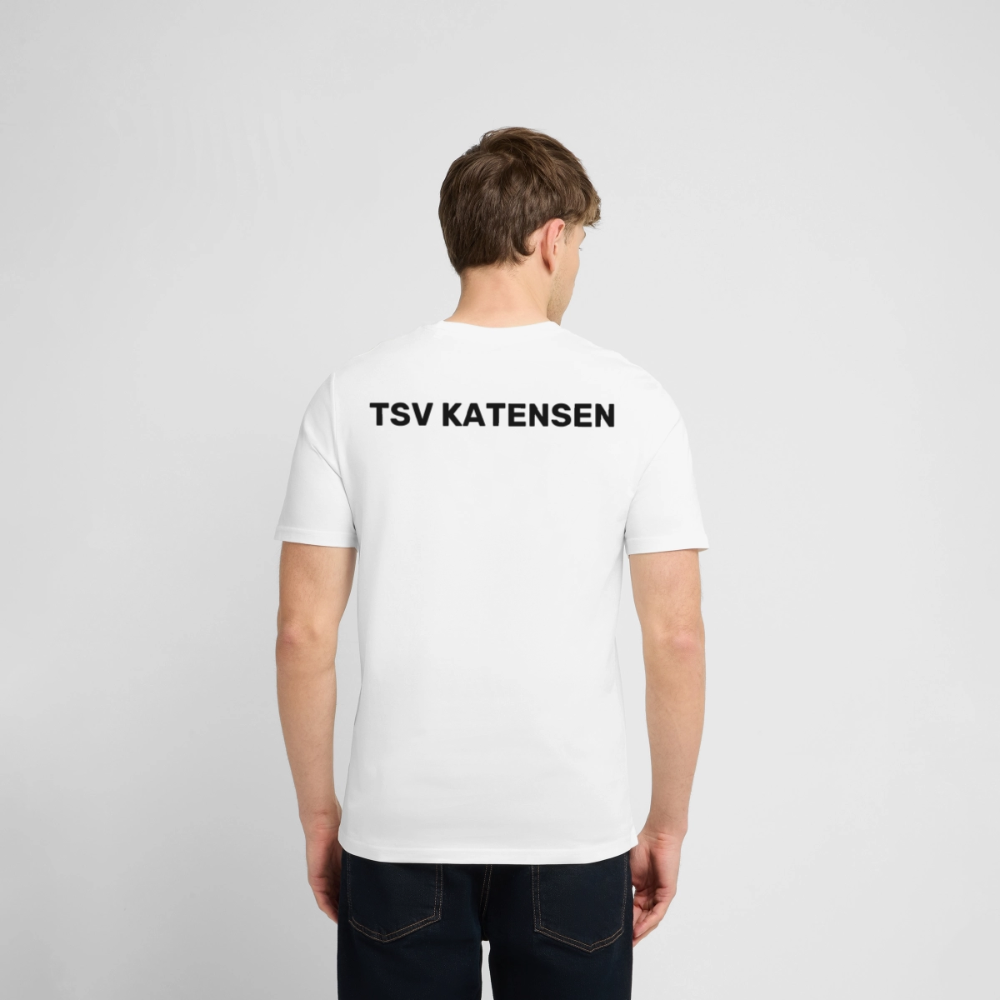 TSV Katensen Unisex Bio-T-Shirt (personalisierbar) - Weiß
