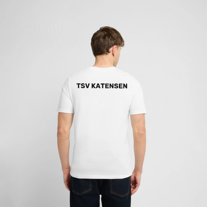 TSV Katensen Unisex Bio-T-Shirt (personalisierbar) - Weiß