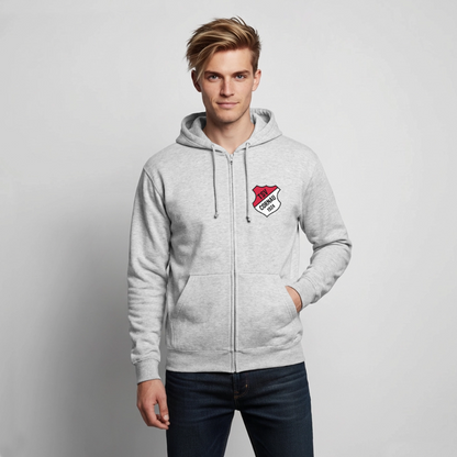 TSV Cornau Kapuzenjacke Logo flex - Hellgrau meliert