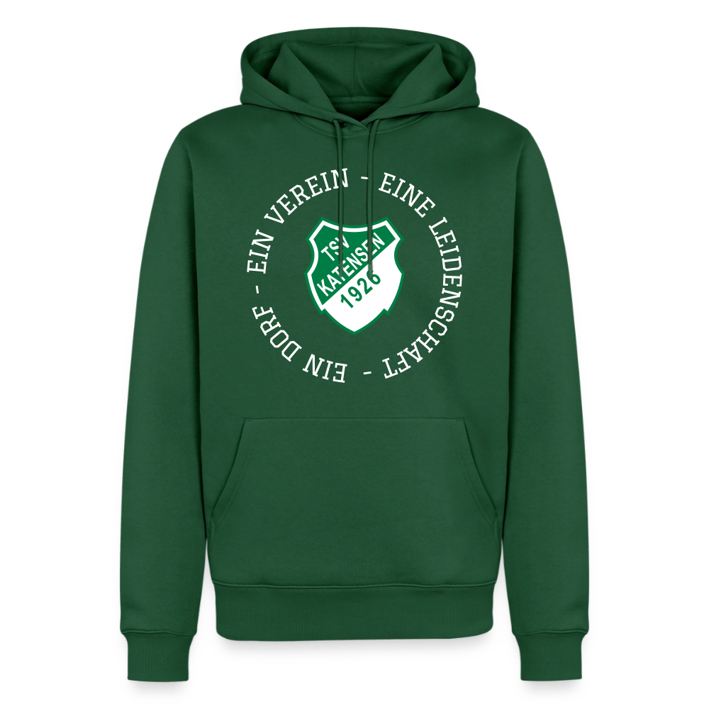 TSV Katensen "Ein Dorf" Premium Hoodie - Flaschengrün