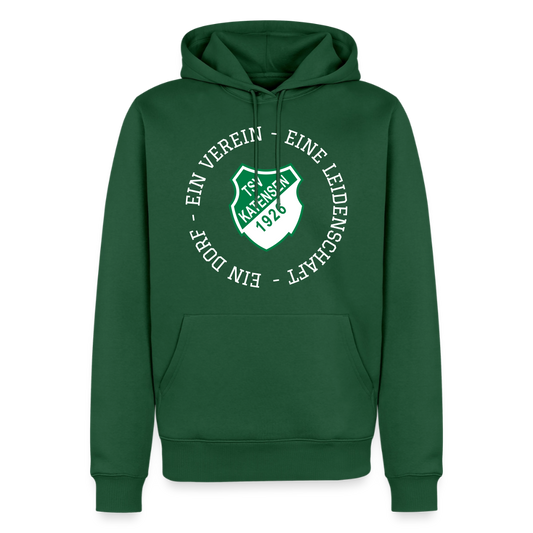 TSV Katensen "Ein Dorf" Premium Hoodie - Flaschengrün