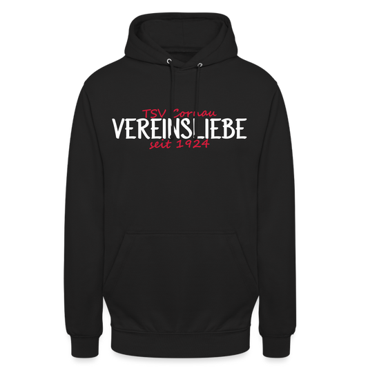 TSV Cornau Vereinsliebe Unisex Hoodie flex - Schwarz