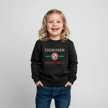 Kinder Premium Pullover TSV Edemissen - Schwarz