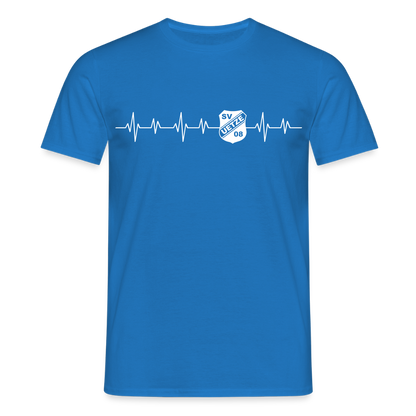 SV Uetze 09 Premium T-Shirt heartbeat - Royalblau