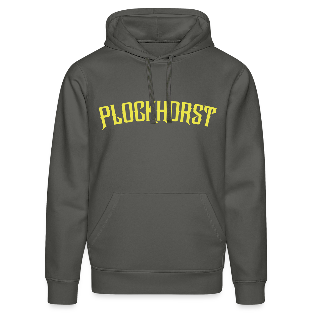 Plockhorst Unisex Bio Hoodie flex - Anthrazit