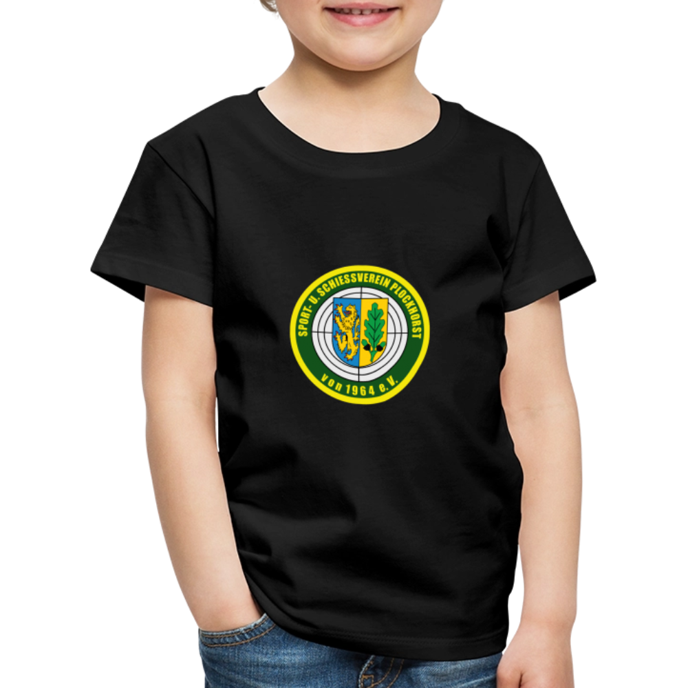 Logo Kinder T-Shirt - Schwarz