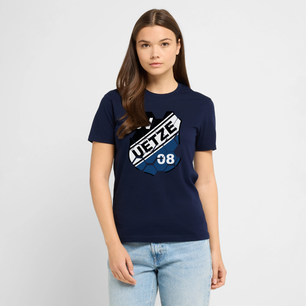 SV Uetze 08 Unisex Bio-T-Shirt "Waben" - Navy