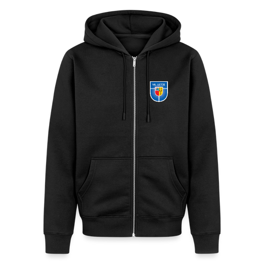 VfL Uetze unisex Premium Kapuzenjacke - Schwarz