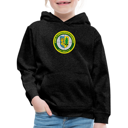 SSV Plockhorst Logo Kinder Premium Hoodie - Anthrazit