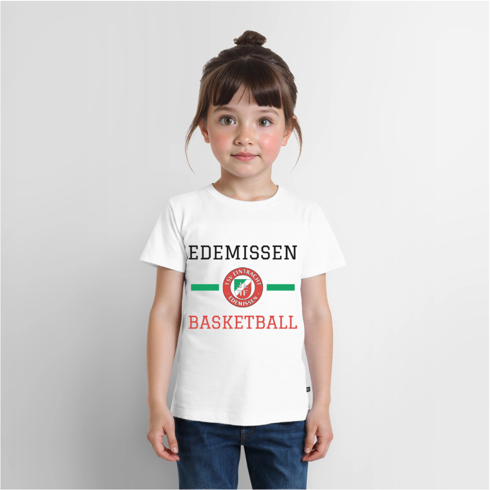 Kinder T-Shirt TSV Edemissen Basketball - Weiß