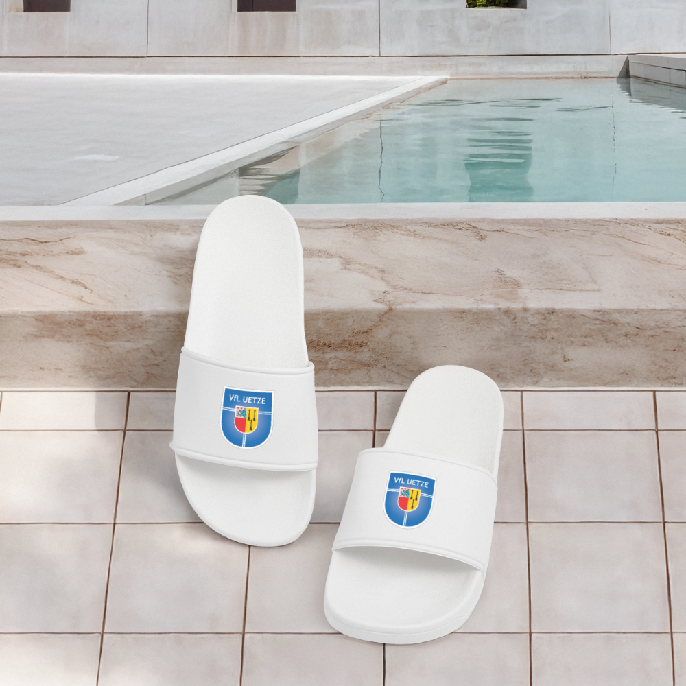 VfL Uetze unisex Badelatschen (Gr. 40-46) - Weiß