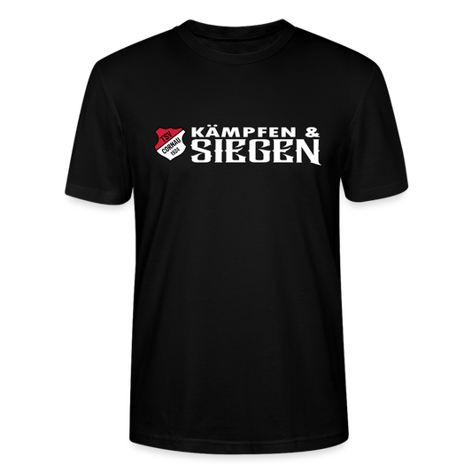 TSV Cornau Kämpfen & Siegen Unisex Bio T-Shirt - Schwarz