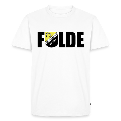 SG Fulde Big Letter Premium T-Shirt flex - Weiß