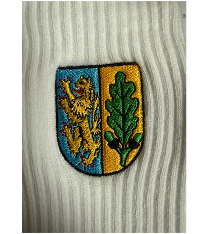 SSV Plockhorst Sportsocken weiß mit Stick-Logo