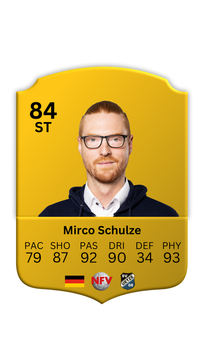 Deine persönliche Fußball Playercard