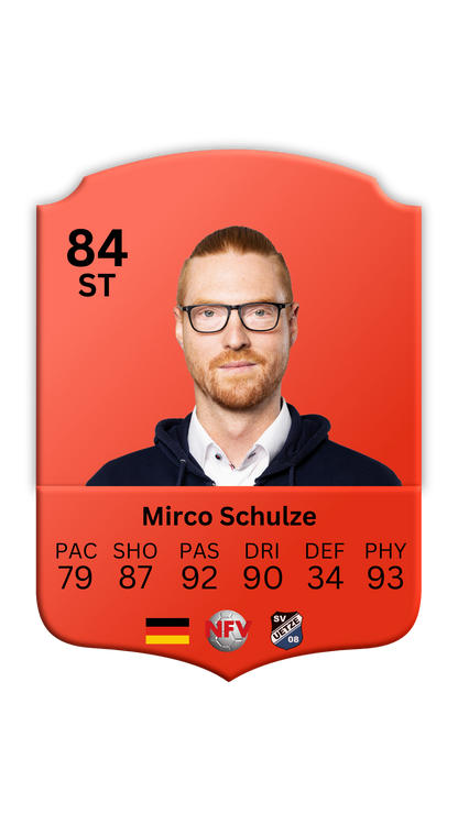 Deine persönliche Fußball Playercard