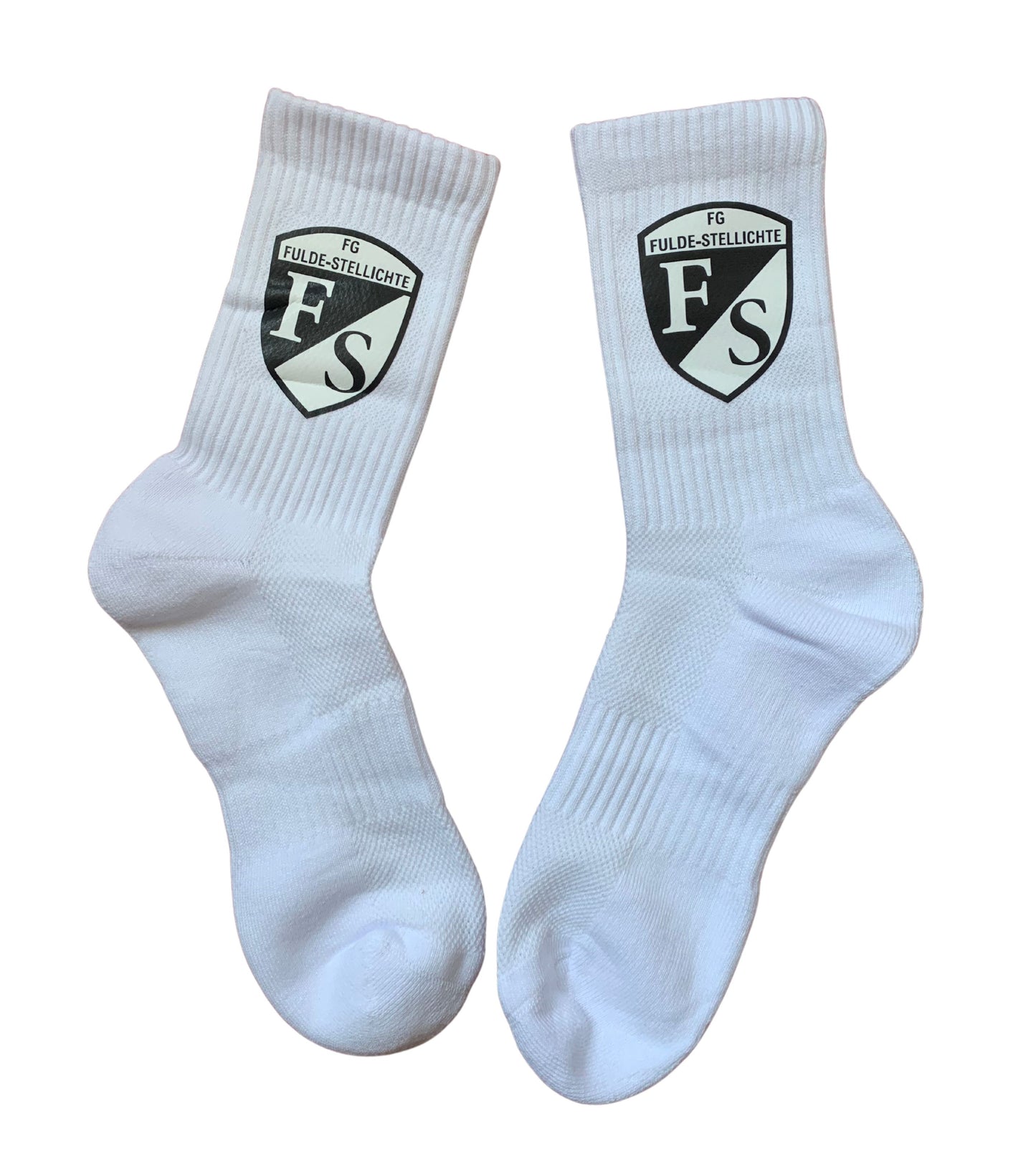 FG Fulde-Stellichte Sportsocken weiss mit Logo