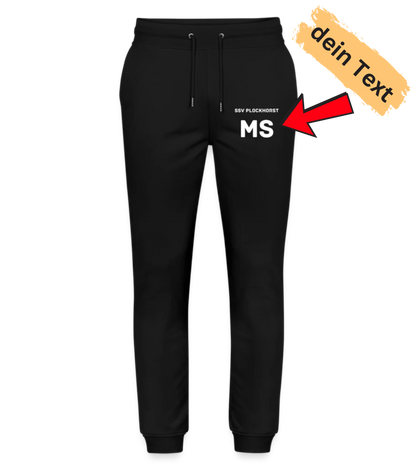 SSV Plockhorst personalisierbare Unisex Bio-Jogginghose (z.B. Name, Initialen, Team)