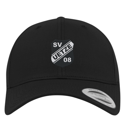 Flexfit Snapback mit gesticktem schwarz-weiß Logo