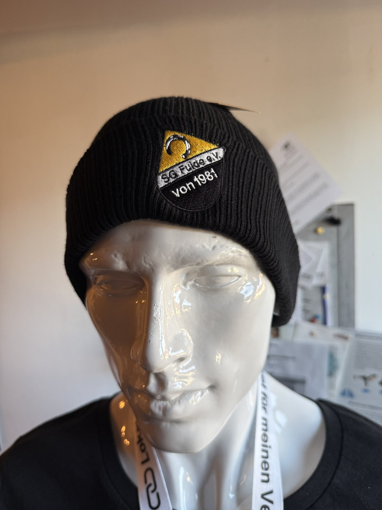 SG Fulde Bio Baumwoll Beanie mit gesticktem Logo