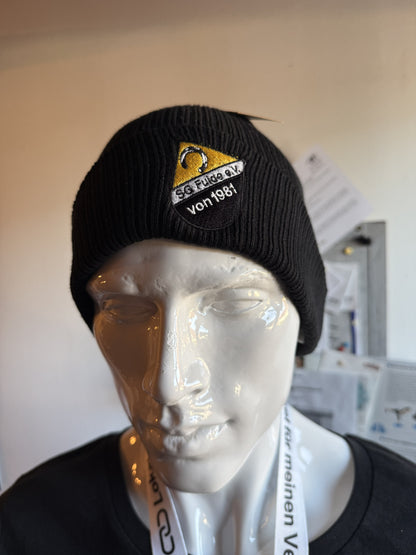 SG Fulde Bio Baumwoll Beanie mit gesticktem Logo
