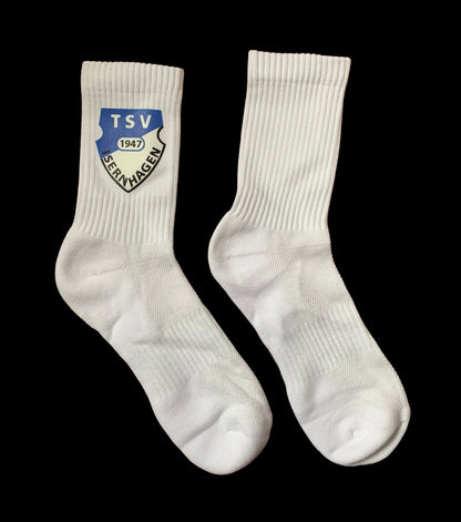 TSV Isernhagen Sportsocken weiss mit Logo