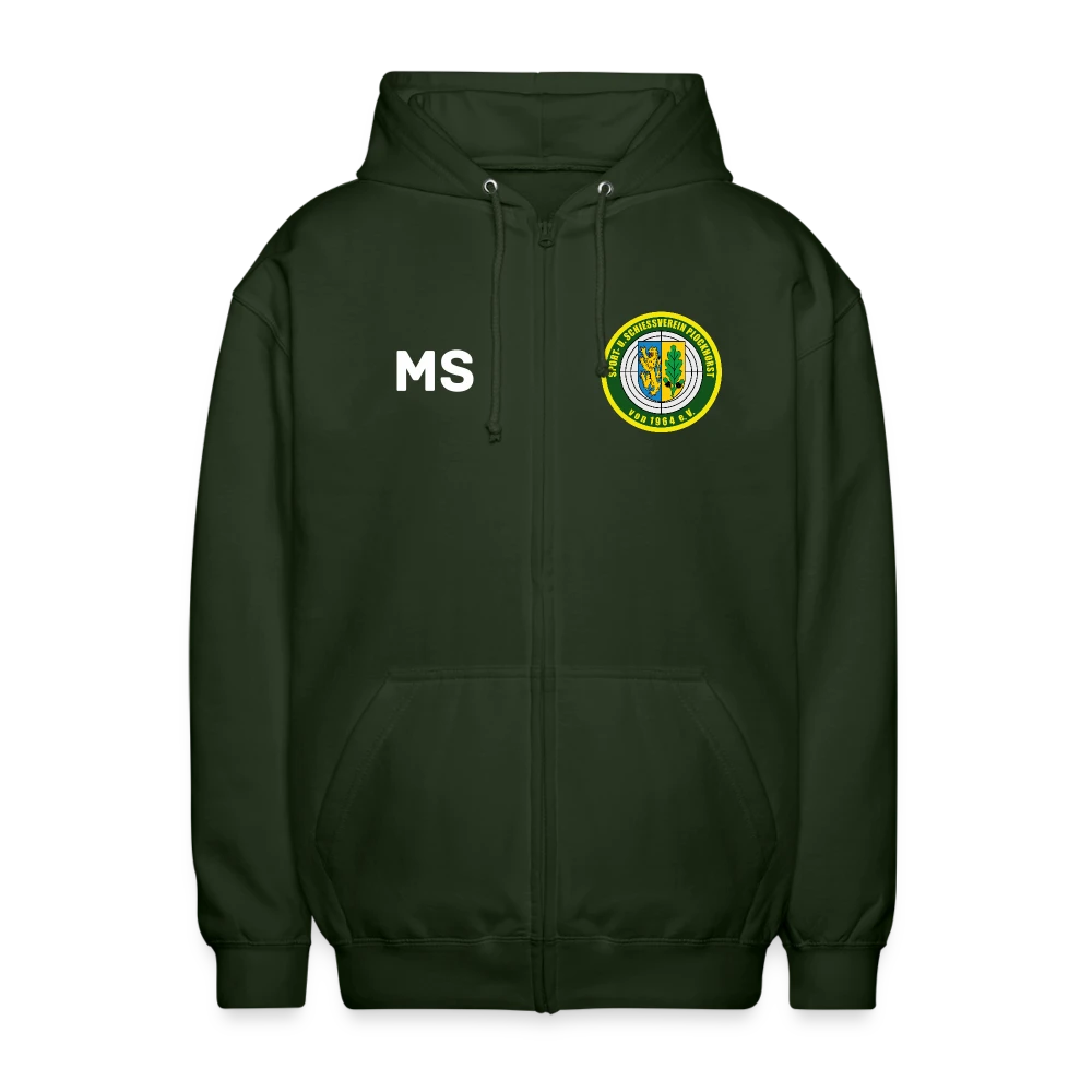 SSV Plockhorst personalisierbare Unisex Kapuzenjacke (z.B. Name, Initialen)