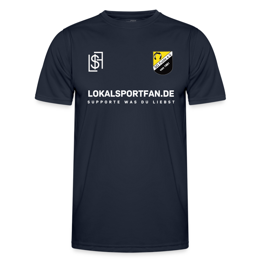 Trainingsshirt / Aufwärmshirt / Funktions-Shirt - Navy