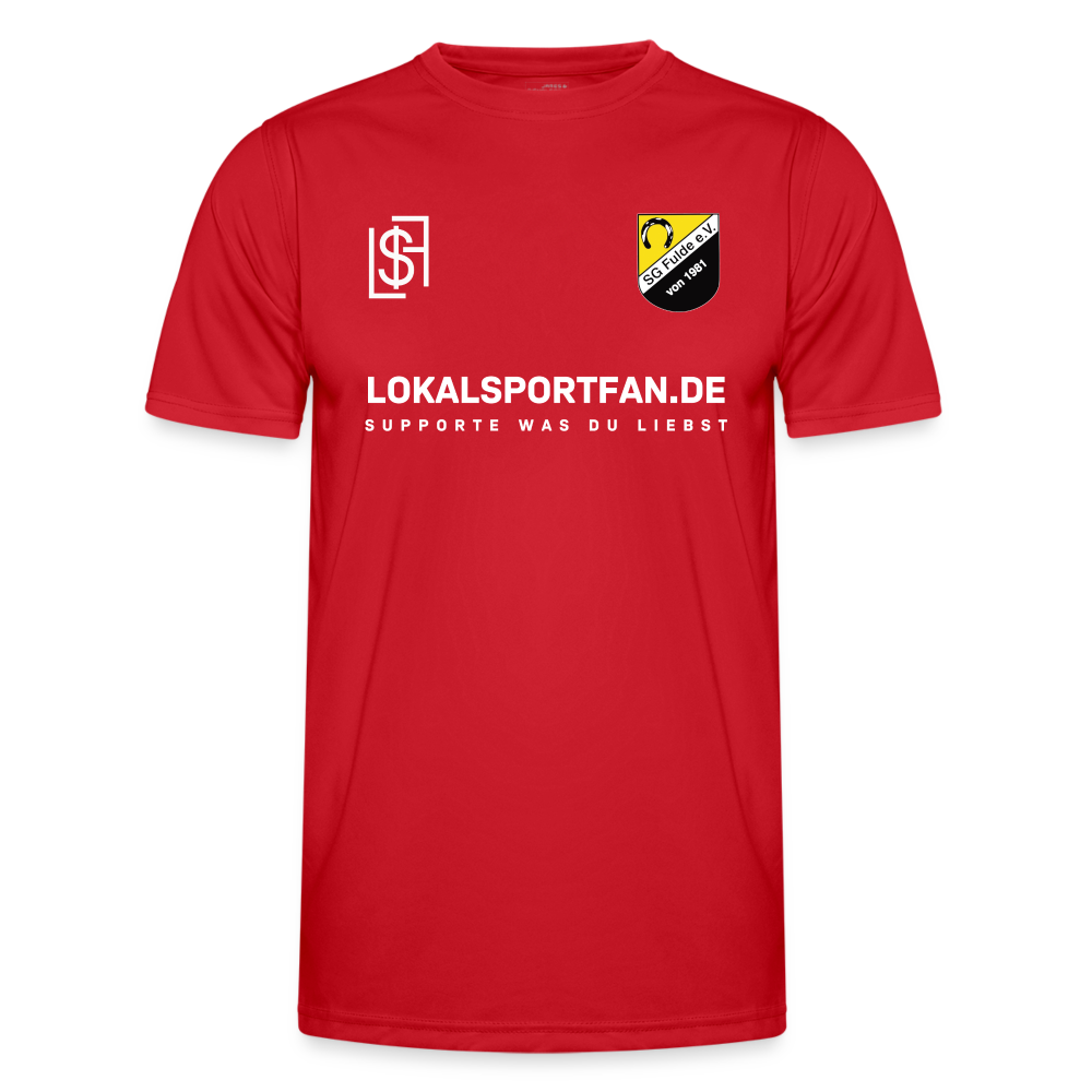 Trainingsshirt / Aufwärmshirt / Funktions-Shirt - Rot